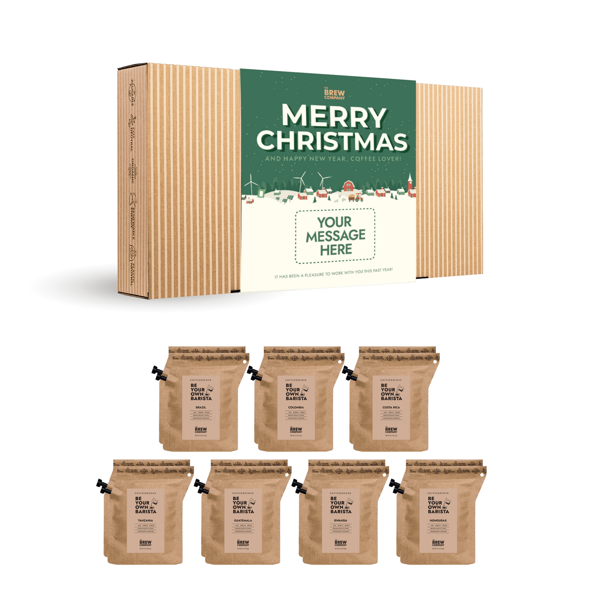 MERRY CHRISTMAS COFFEE GIFT BOX CUSTOM-1