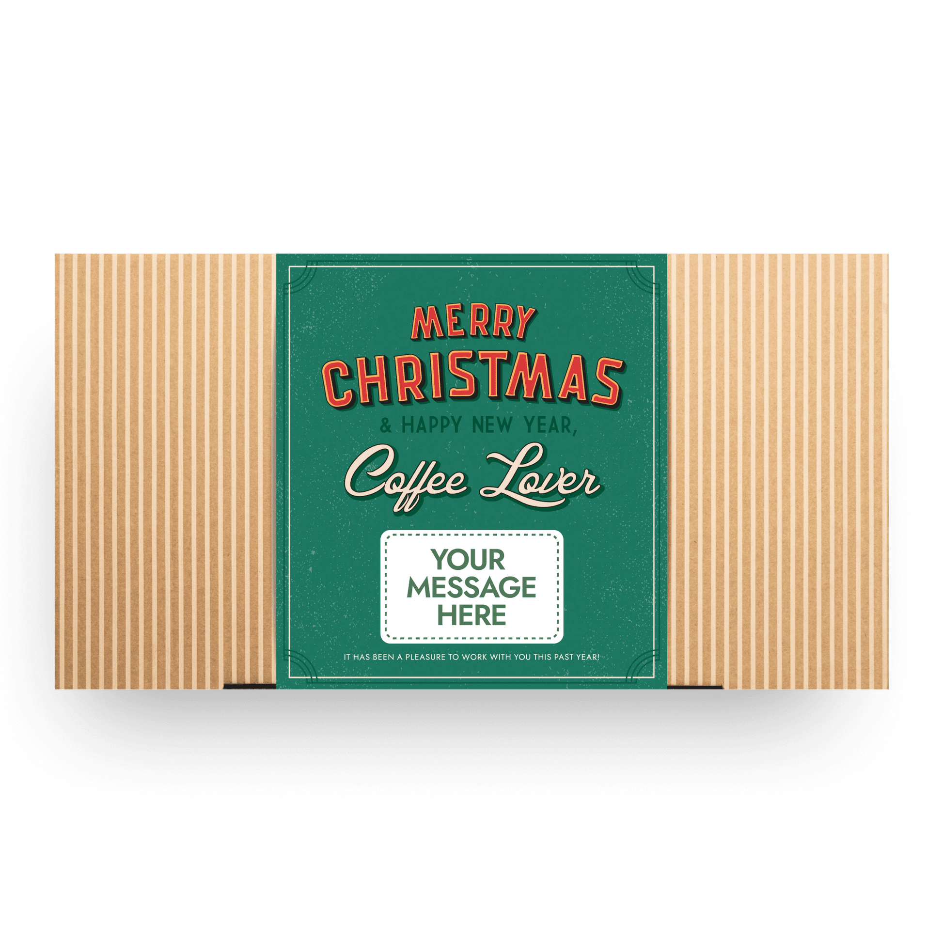MERRY CHRISTMAS RETRO COFFEE GIFT BOX CUSTOM-3