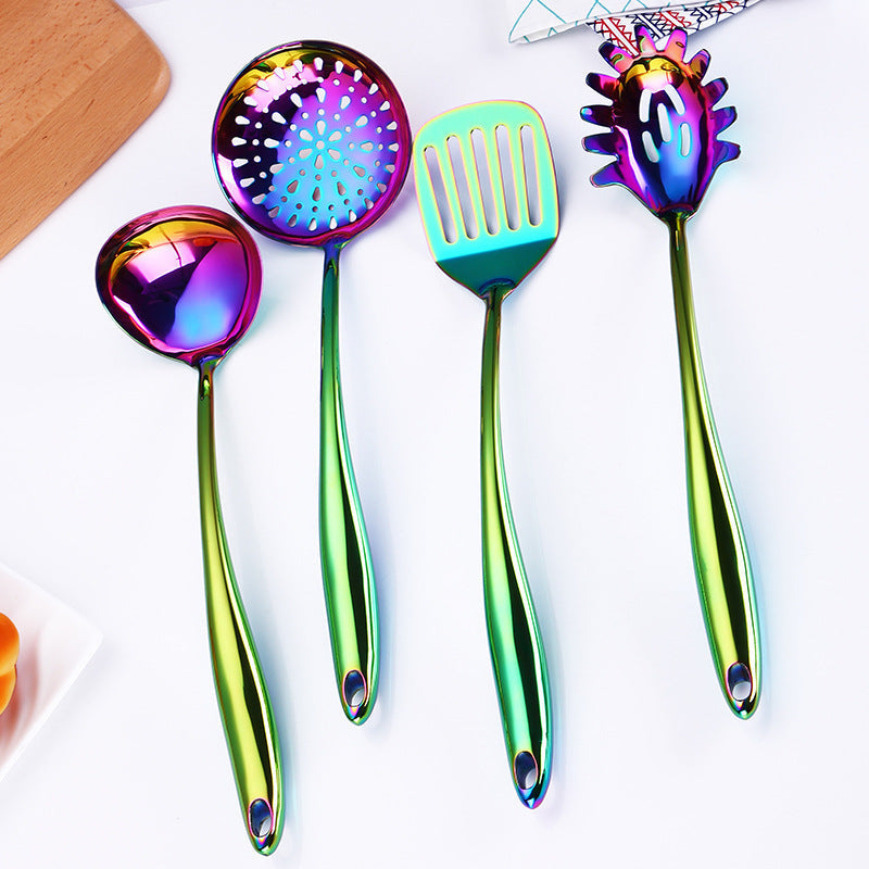 Colorful Stainless Steel Kitchen Utensils Set-4