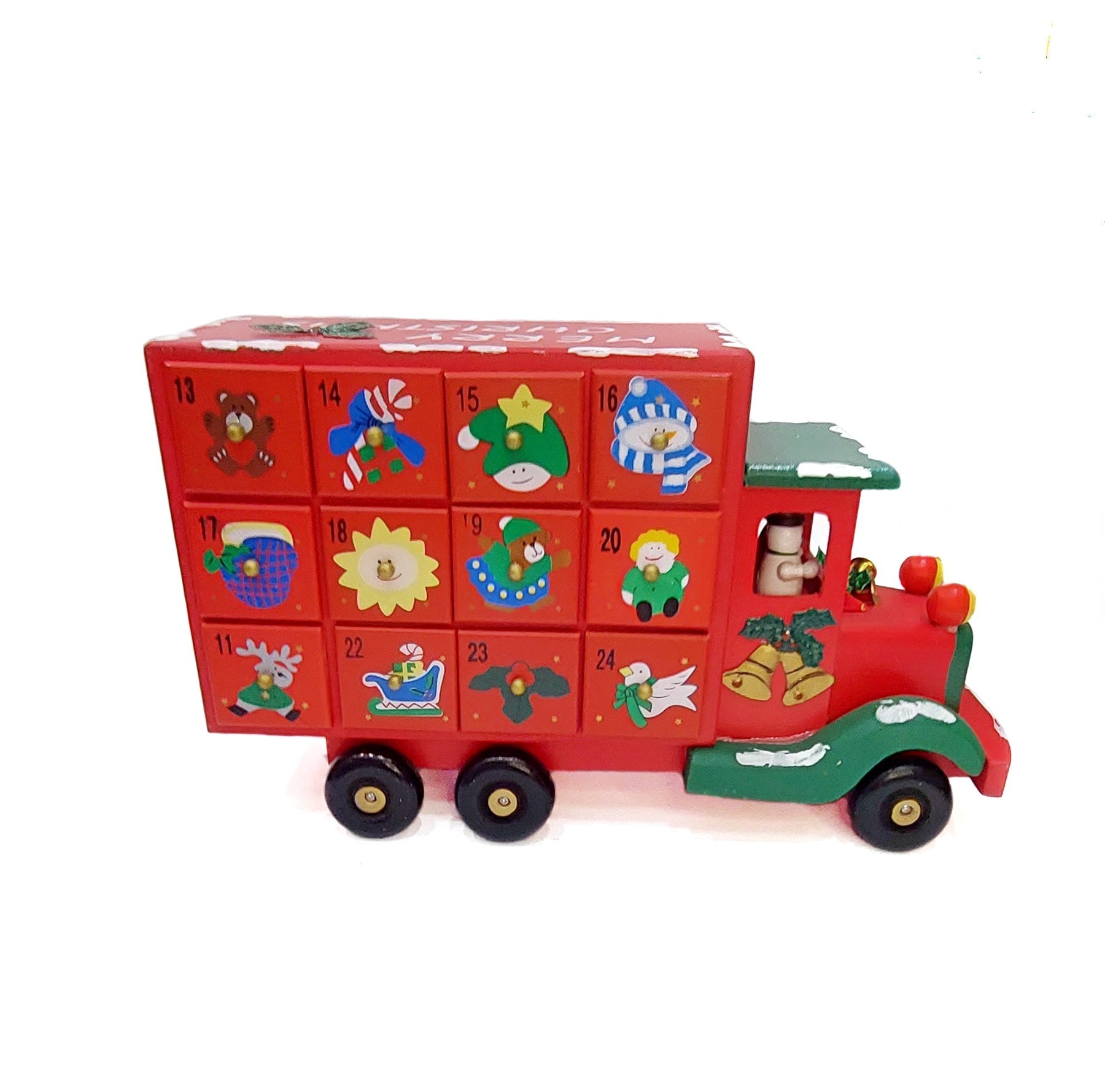 Wizardi Christmas Truck Advent Calendar F07M14-5-Y01052-0