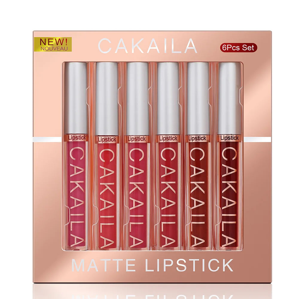 KACAILA 6/10 Colors Lipstick Set Velvet Matte Gift Set-3