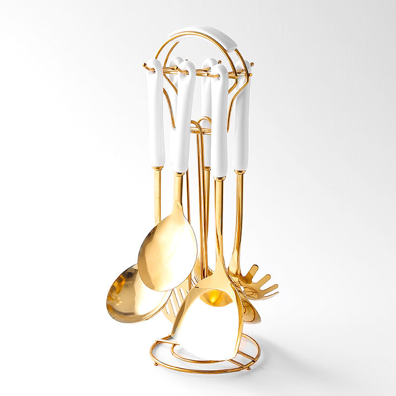 Stainless Steel Scoop and Shovel Kitchen Utensils Set-1