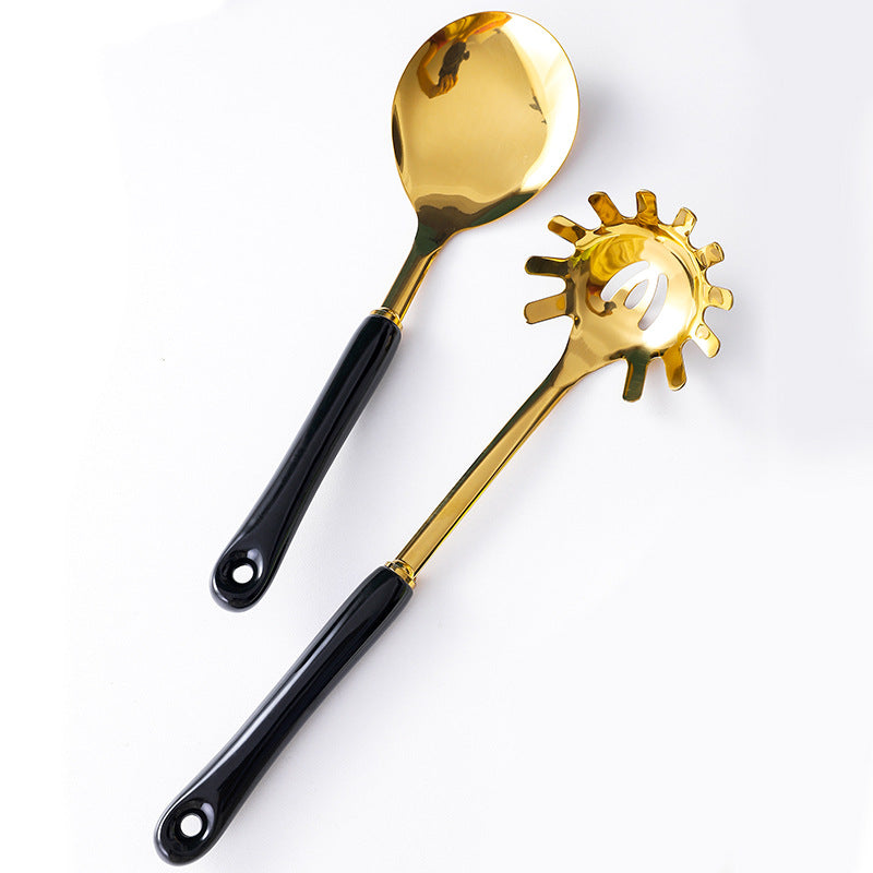 Stainless Steel Scoop and Shovel Kitchen Utensils Set-4