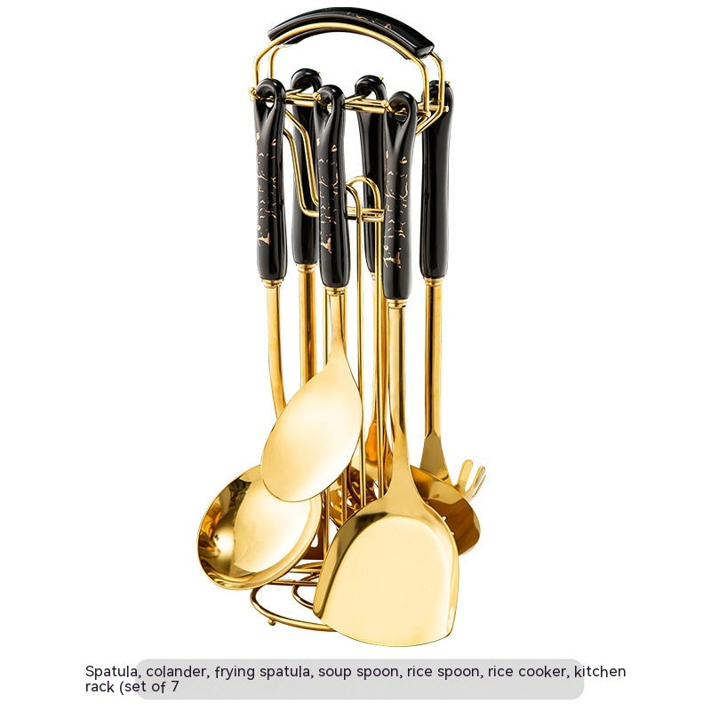 Stainless Steel Scoop and Shovel Kitchen Utensils Set-7