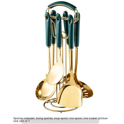 Stainless Steel Scoop and Shovel Kitchen Utensils Set-5