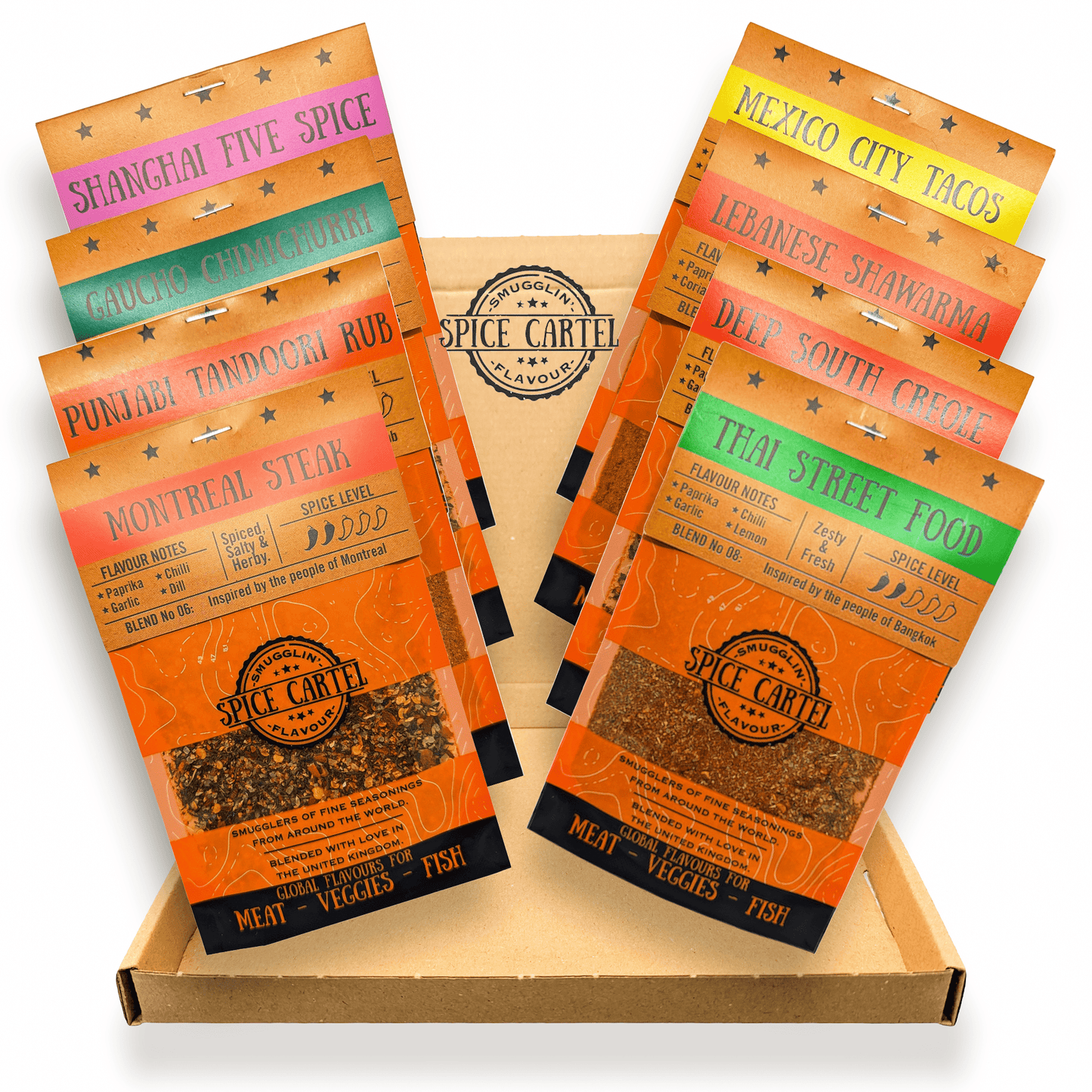 Spice Cartel's Ultimate Gift Box | 8 Spice Blends To Make Delicious Meals-2