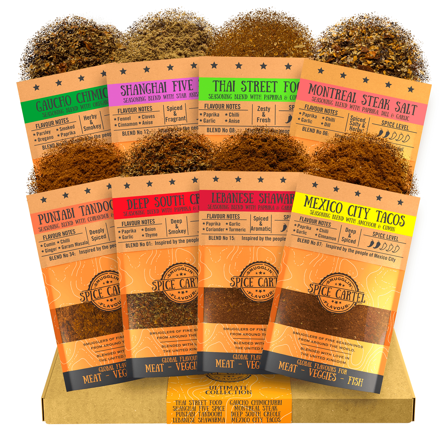 Spice Cartel's Ultimate Gift Box | 8 Spice Blends To Make Delicious Meals-0