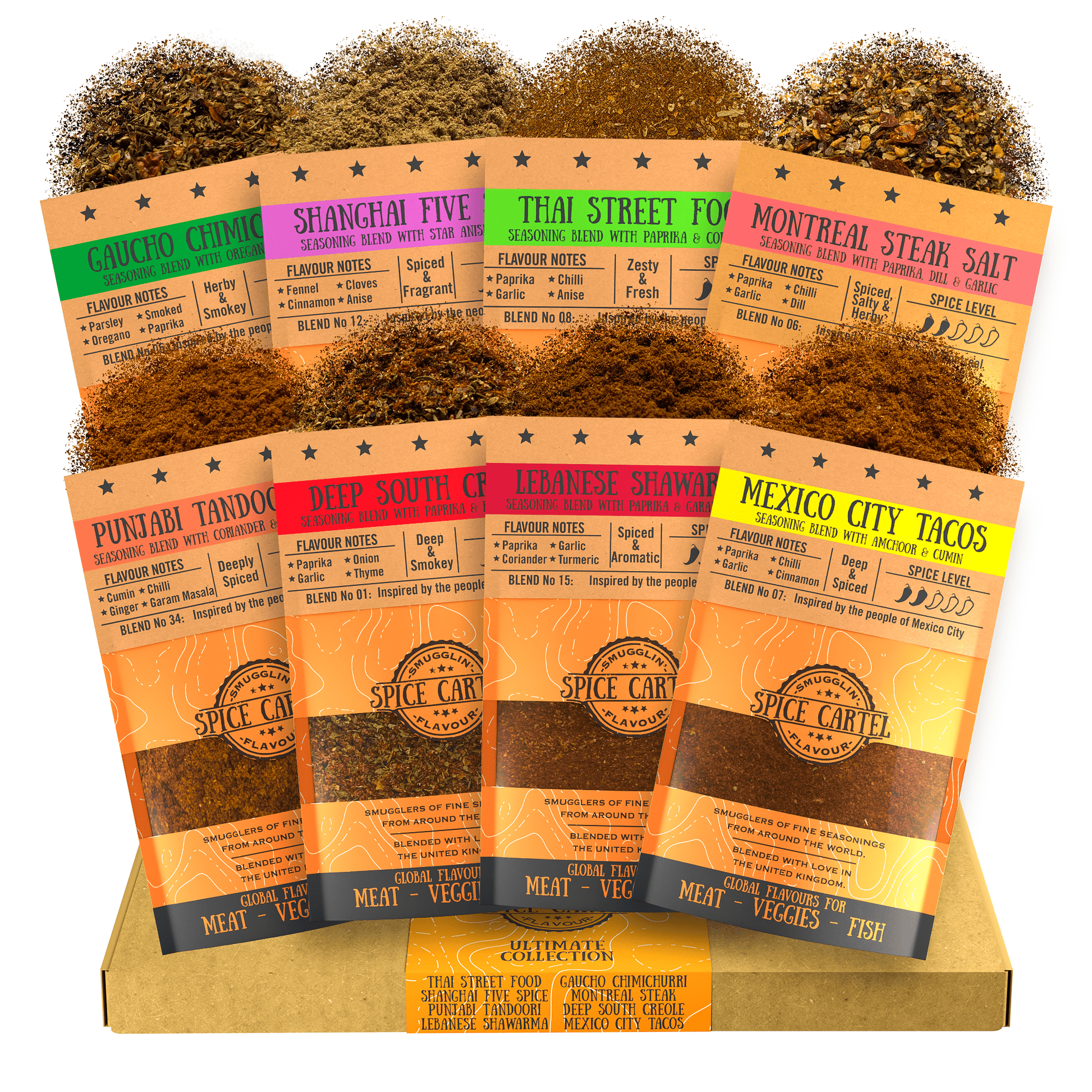 Spice Cartel's Ultimate Gift Box | 8 Spice Blends To Make Delicious Meals-0
