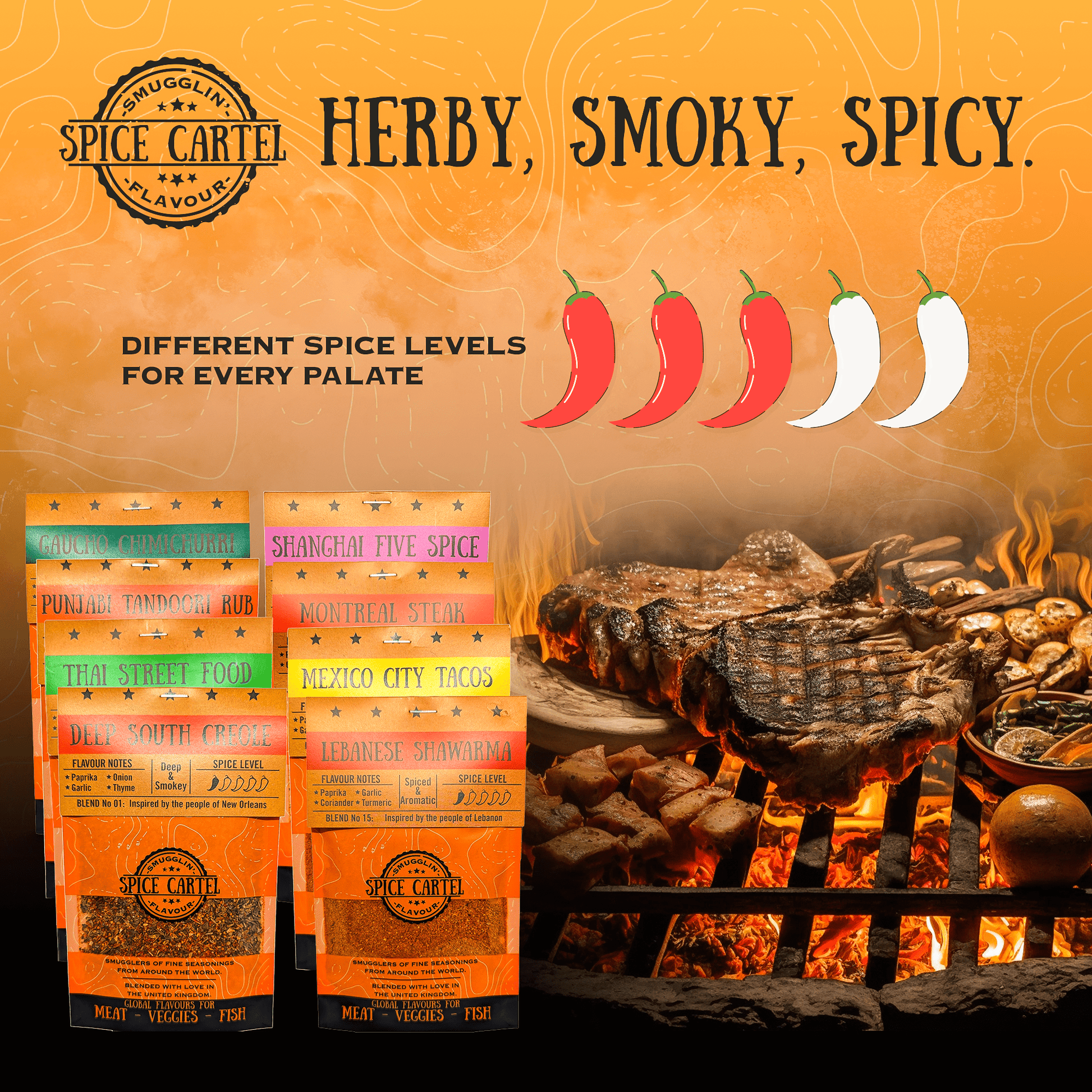 Spice Cartel's Ultimate Gift Box | 8 Spice Blends To Make Delicious Meals-4